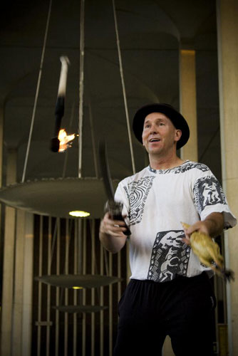 Fire, the Sword and the Rubber Chicken